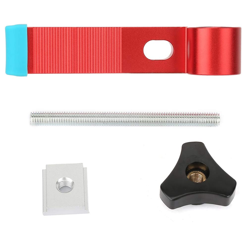 Limitador de carpintería de aleación aluminio con tapón deslizante resistente