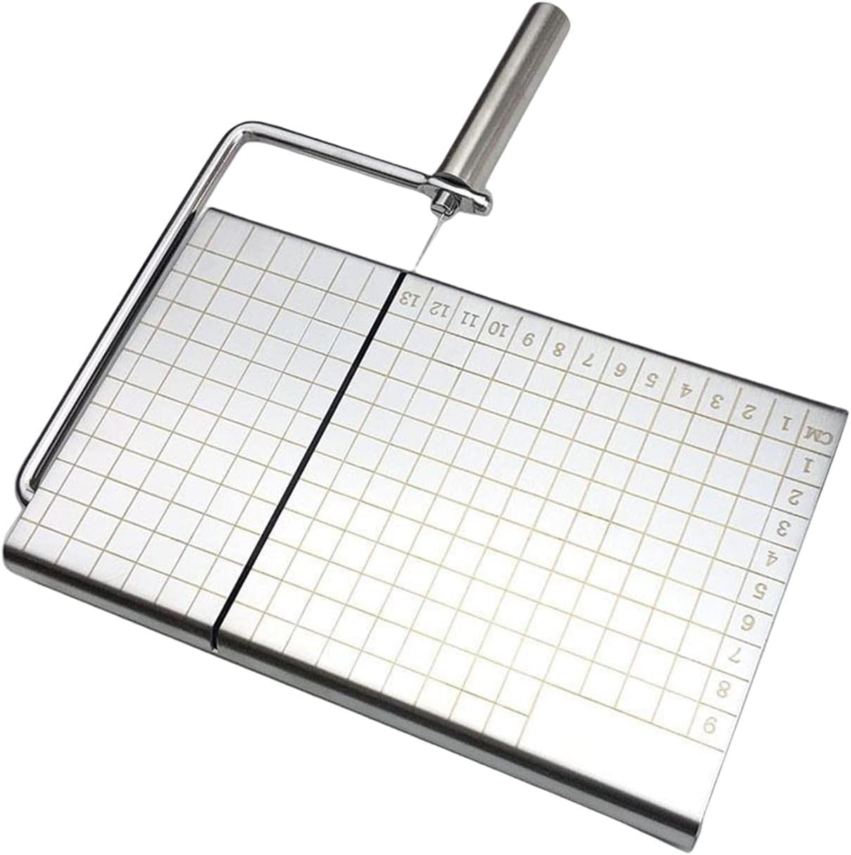 Amazon｜PEWETE チーズナイフ チーズカッター ワイヤー付きバターカッター ステンレス鋼チーズスライサー バルクチーズ 5本 代替