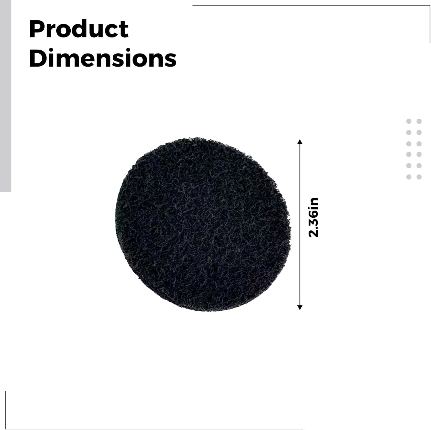 Smokeless Ashtray Filters Set 6 Pcs, Reusable Air Filter Washable, Round Design, Activated Carbon Core, J5 Ashtray Compatible, Home Air Quality Improves