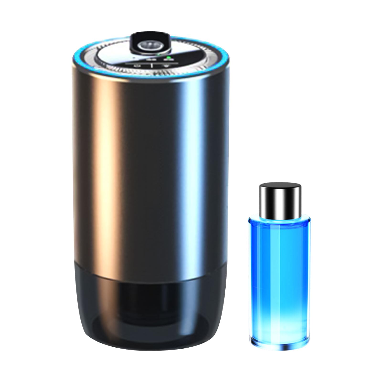 Difusor de aromaterapia para coche, difusor de aceite esencial de 50 ml, 3 modos ajustables, ambientador inteligente para coche, nano-atomización, difusor humidificador de coche con proyección de