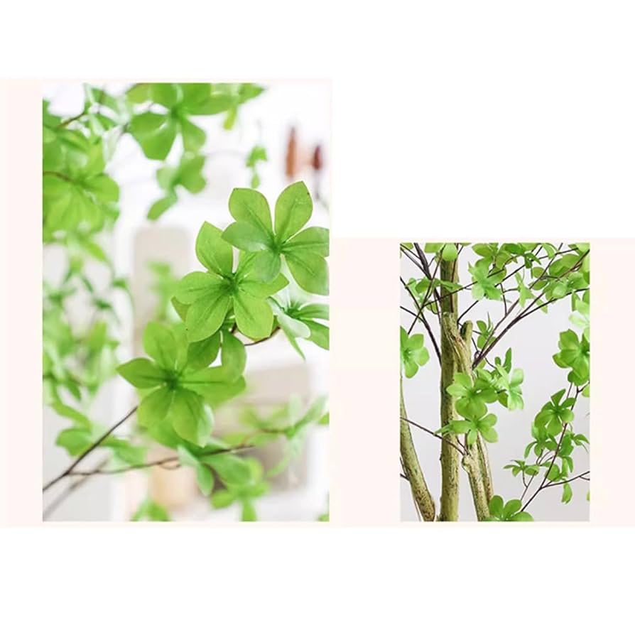 Amazon｜HGJH 人工観葉植物 フェイクグリーン 02セット 大きい