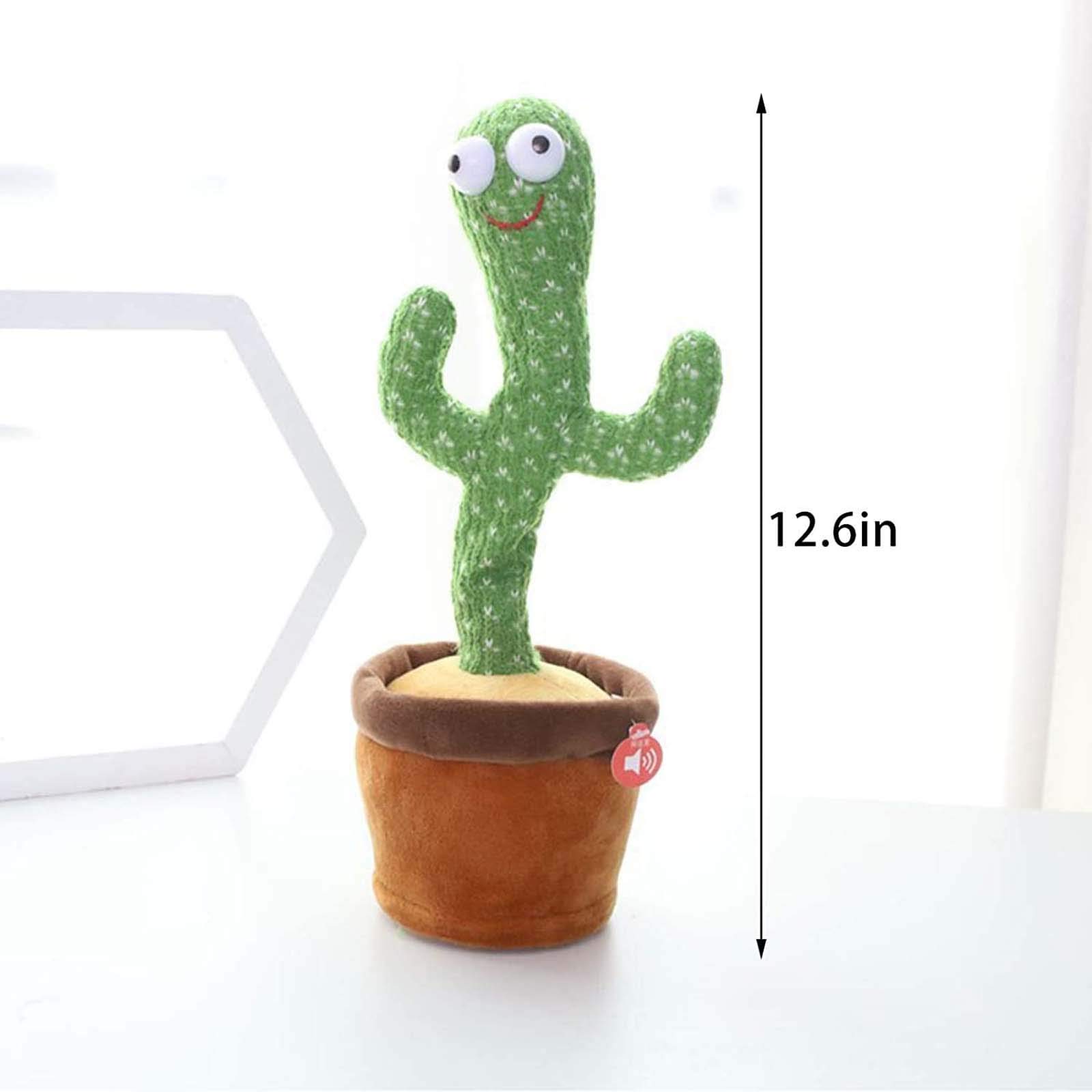 2021 New Cactus Plush Toys, Electronic Shake Dancing Cactus, Funky Twisting  Singing and Dancing Big Eyes Green Plant Potted Doll, Creative Home Office  Car Windowsill Decor : Amazon.ae: Toys