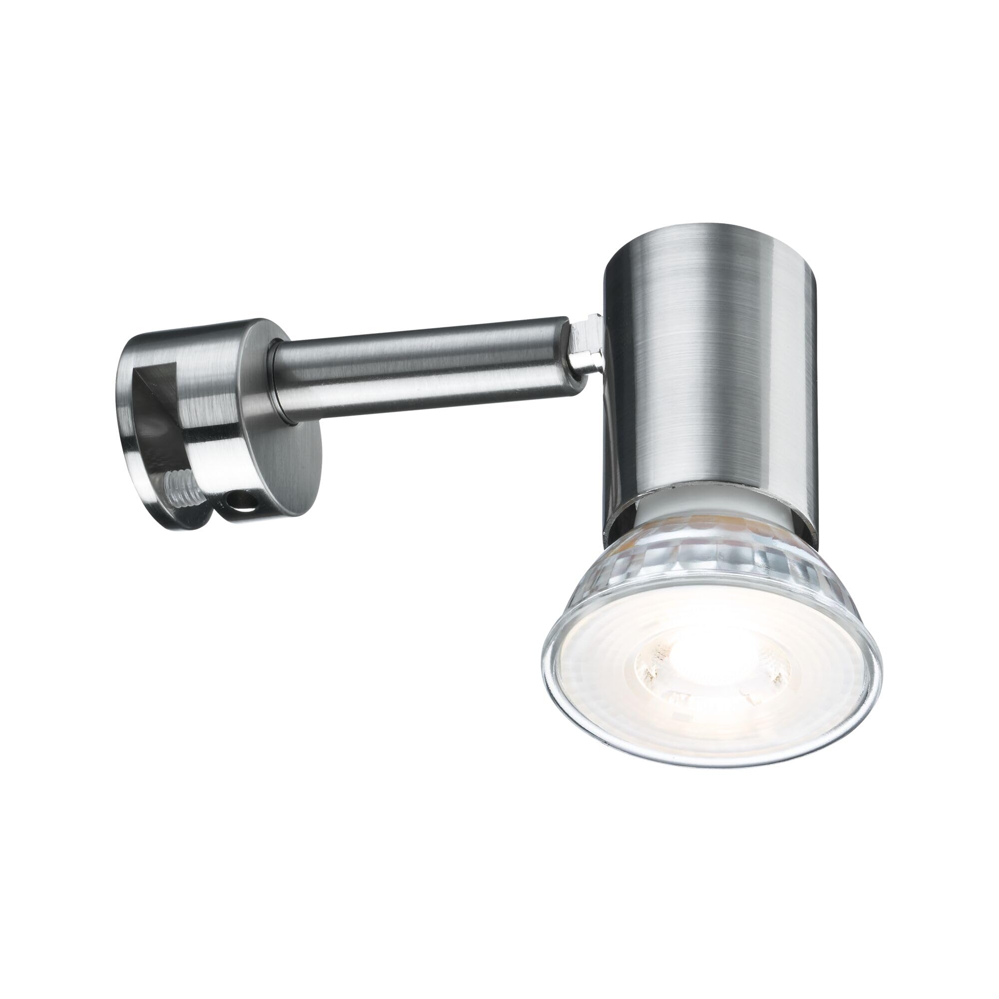 Paulmann 99905 Galeria Mirror luminaire LED Mirror lamp Simplo Bathroom lamp Brushed Iron Mirror Lighting incl. lamp 1x53W GU10