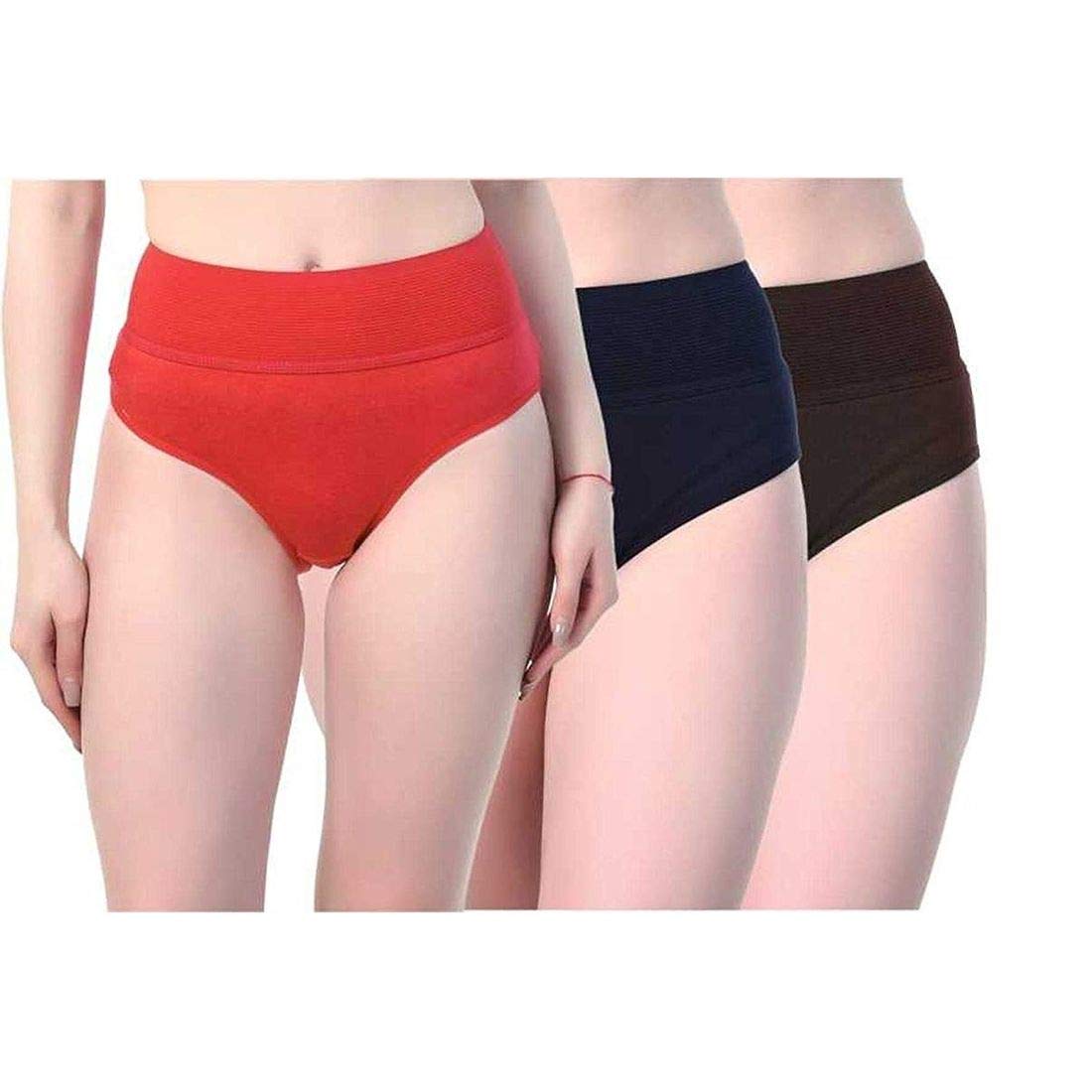Women's Cotton Hipsters (Pack of 3), Free One Pair Transparent Bra Strap-picture-24
