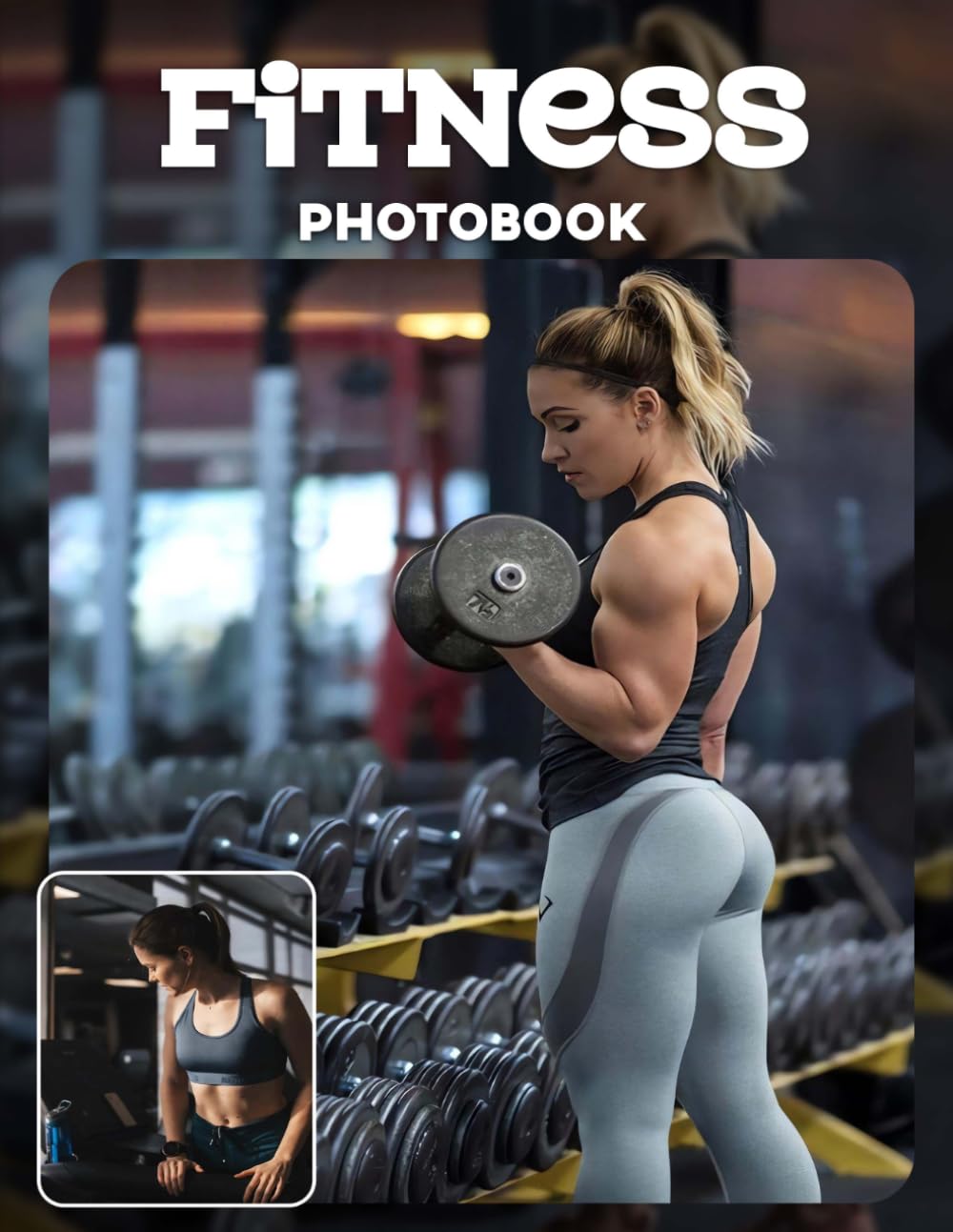 Fitness Photo Book: Sweat And Strength Captured In Workout Photography | Dynamic Exercise Moments Across 30 Pages For Fitness Enthusiasts