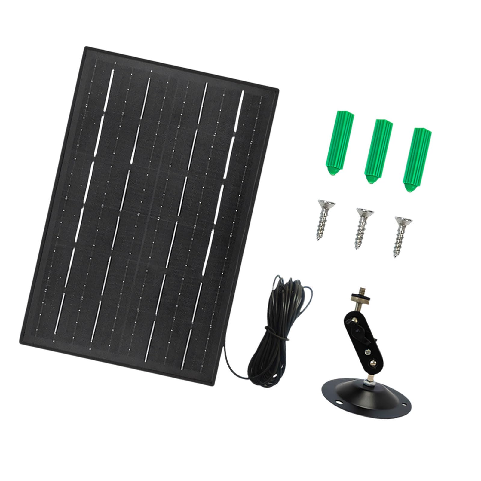 Panel solar de 10W ligero para solucionar la falta de energía en acampadas