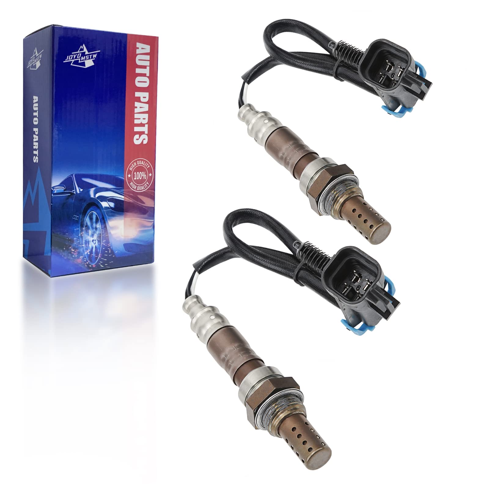 O2 Oxygen Sensor Downstream 234-4018 Replacement for Chevy Silverado Tahoe Express Suburban, GMC Yukon XL Sierra Savana Pontiac Cadillac Set of 2