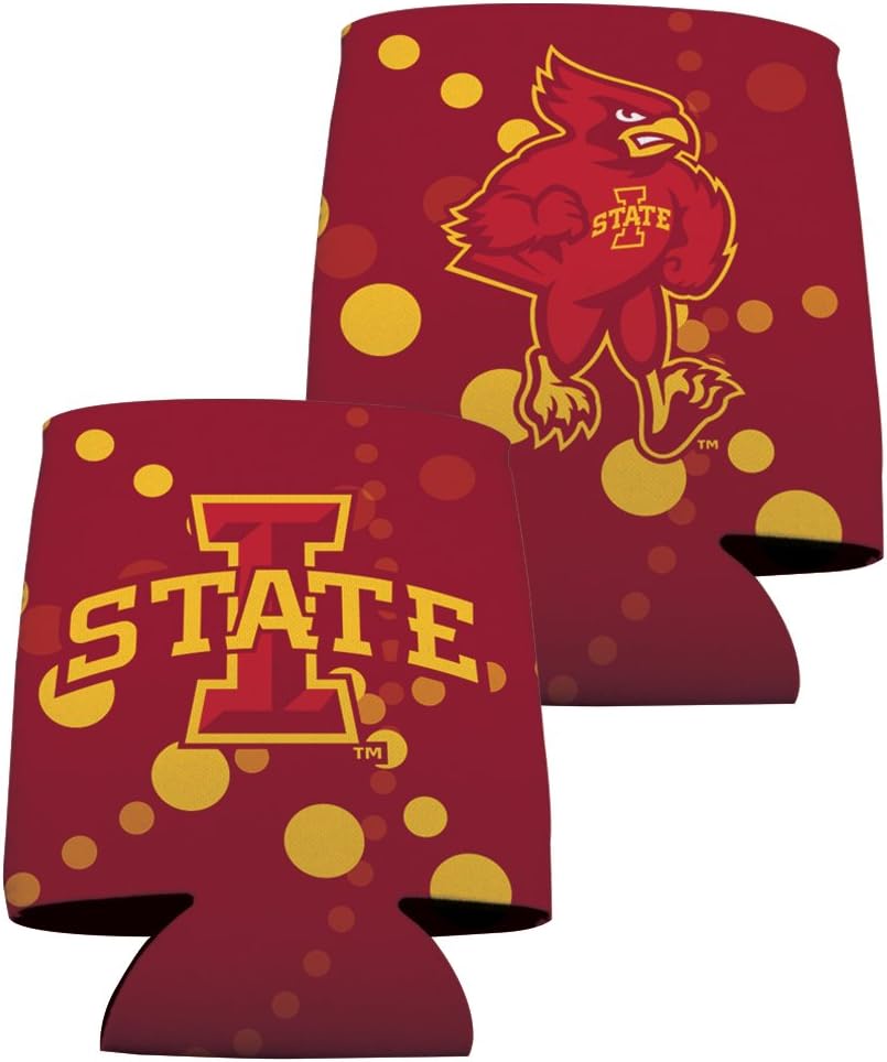 VictoryStore Iowa State University Can and Beverage Coolers - Officially Licensed ISU Cyclones Can Coolers
