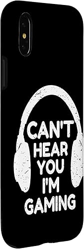 Miniatura 9 de Funda para iPhone 11, regalo divertido no puedo escucharte estoy jugando