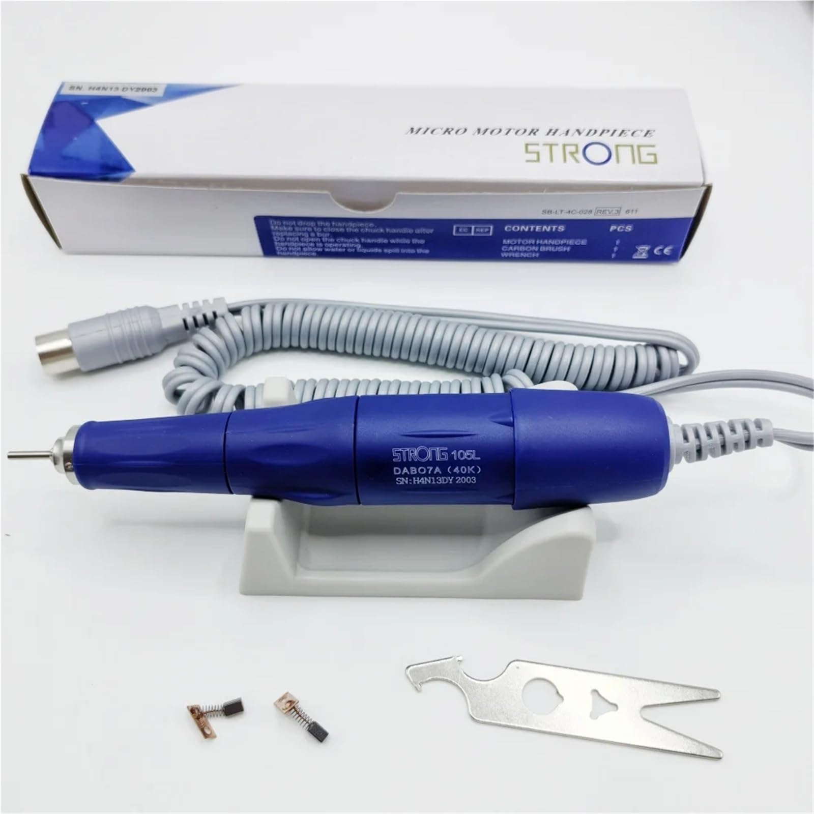Macchina professionale for unghie 65W STRONG 210 Micro Host + Nuova versione 40000RPM Strong 105L Trapano elettrico for Lucidatrice(1sets)