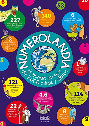 Numerolandia. El mundo en más de 2000 cifras y datos (B de Blok)