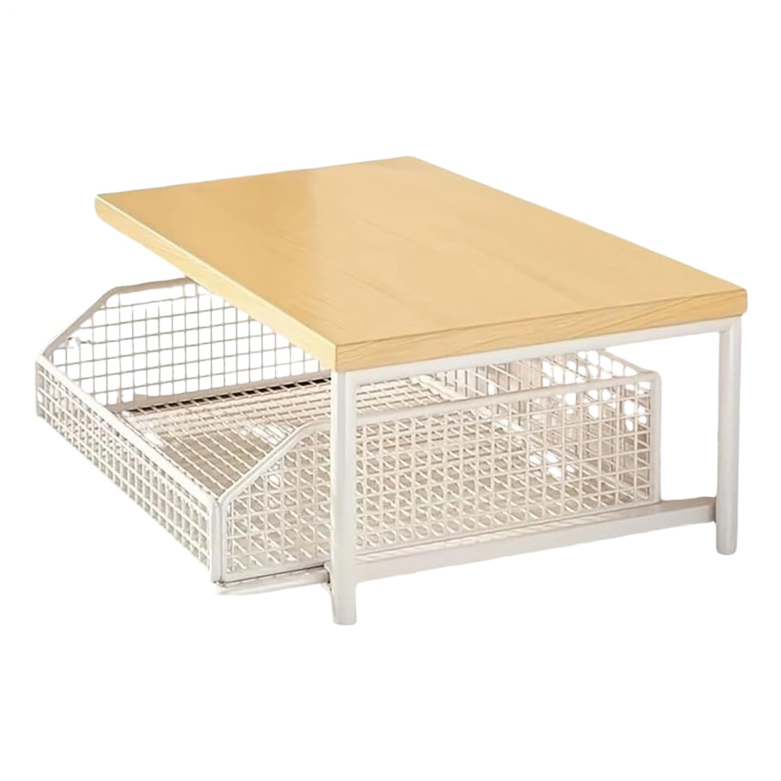 Genérico Estante De Almacenamiento Para La Cocina | Organizador Vertical de 2 Niveles | Estantes de Almacenamiento Vertical | Para Despensa Cocina Baño Ducha Bar Apartamento Hogar Lavandería Oficina