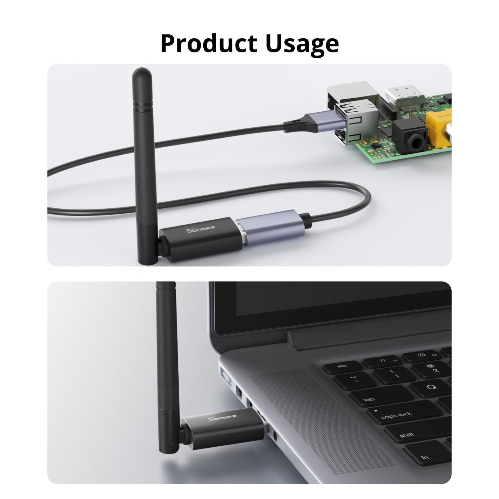 SONOFF Zigbee 3.0 Thread Dongle Lite EFR32MG21 Coordinateur USB Home Assistant Zigbee2MQTT