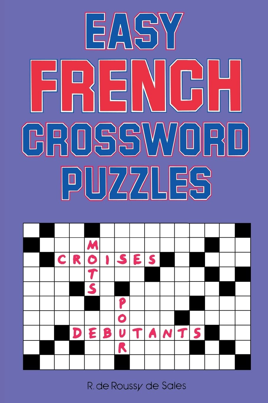 Easy French Crossword Puzzles by R. Sales - 9780844213309