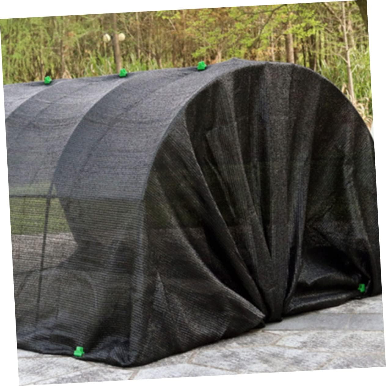 HANABASS Flower Greenhouse Cover Kit for Outdoor Plants Sturdy Plastic Bracket with Weatherproof Protection for Vegetables and Succulents Includes Shade and Insect Netting