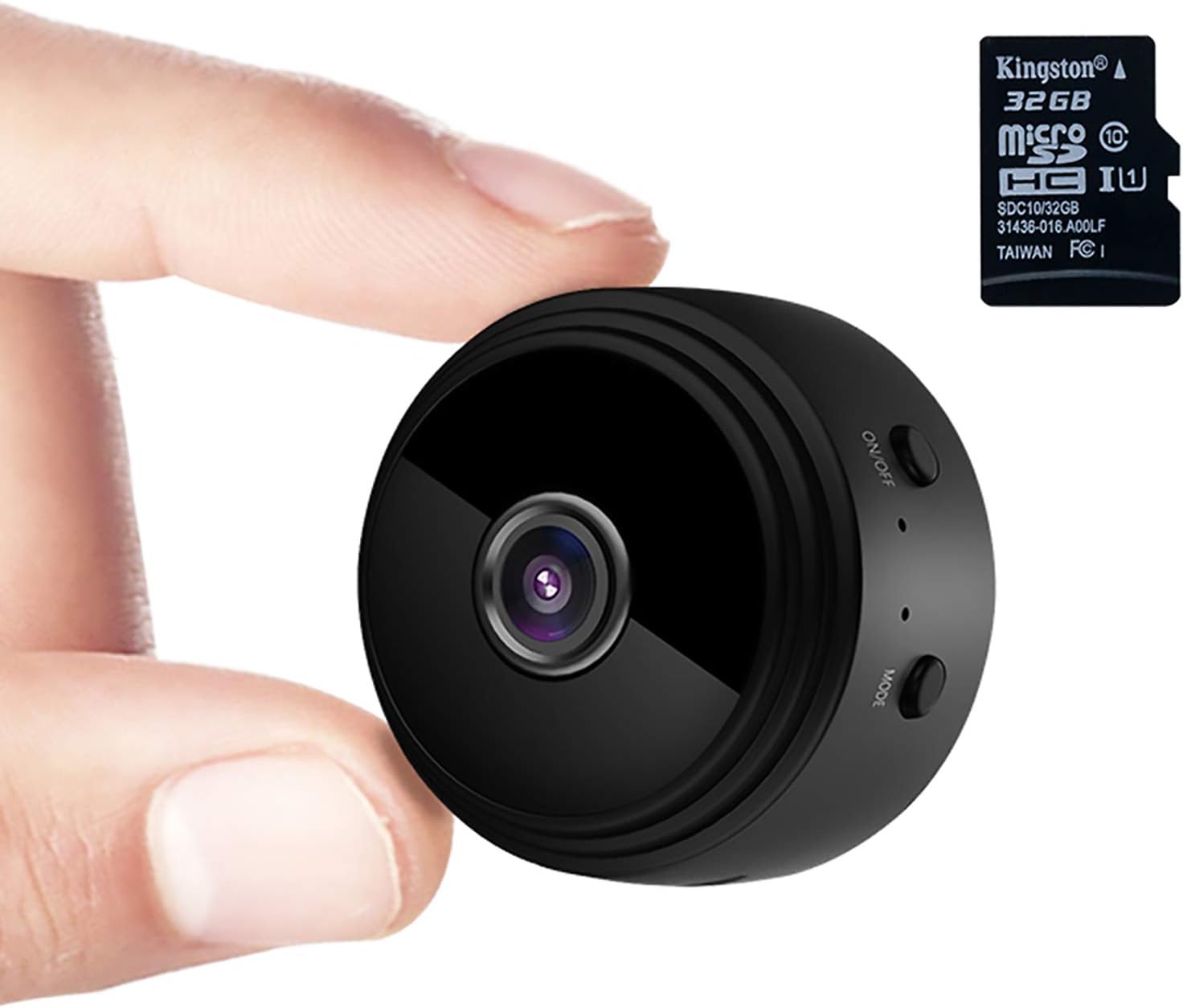 MINI Camera, 1080P HD 32G Wireless Home Security Surveillance Spy