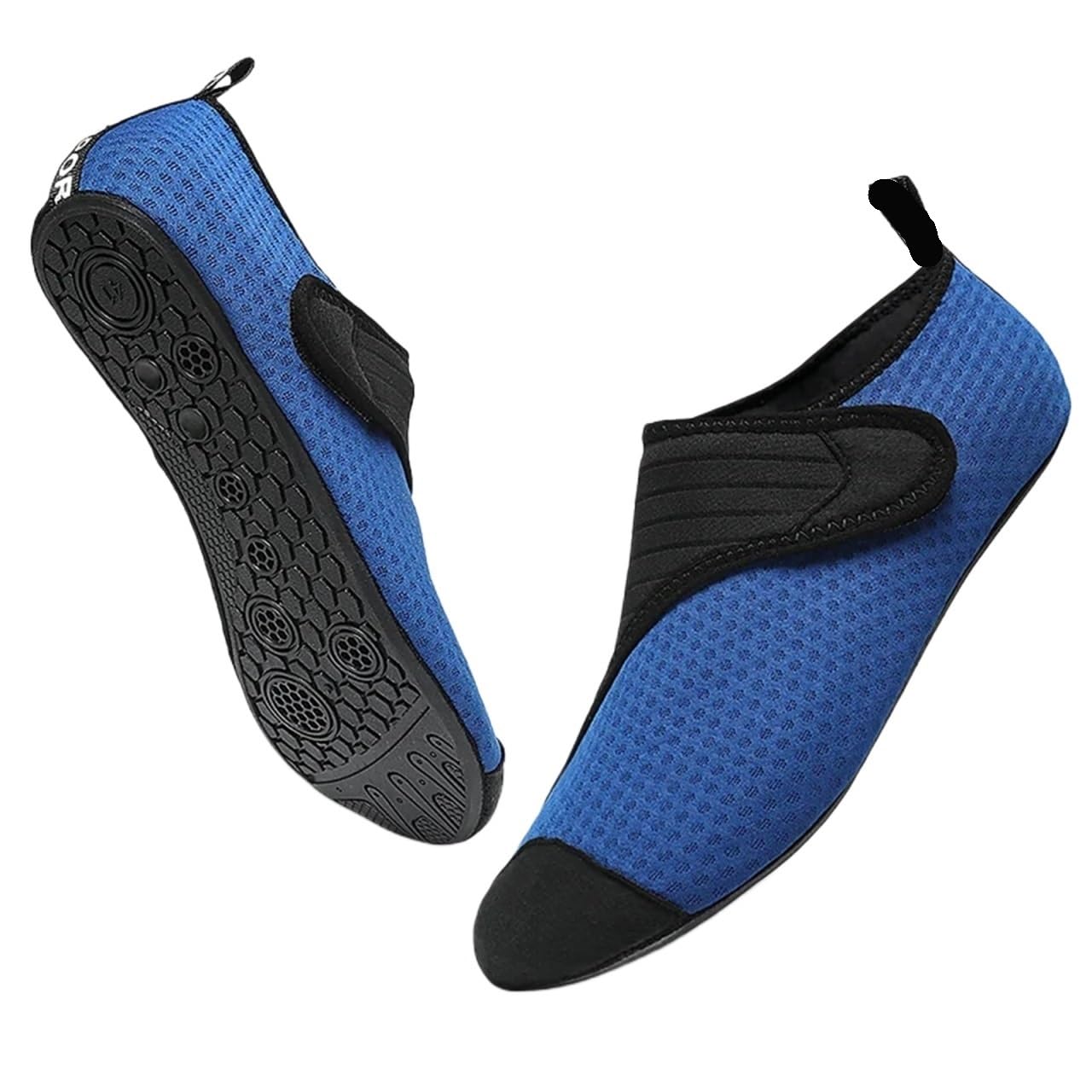Scarpe Da Acqua Scarpe da acqua da spiaggia Scarpe da acqua for nuoto ad asciugatura rapida Pantofole da mare Surf a monte Sport leggeri Scarpe da acqua Fitness Sneake Per Mare Spiaggia Surf(Blue,43)