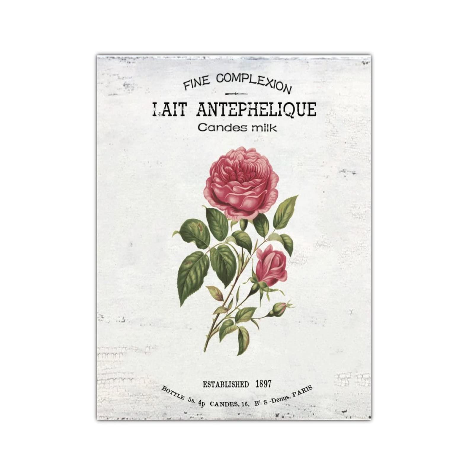 Sublimez un mur vide avec la plaque en bois bouquet de fleurs français personnalisé