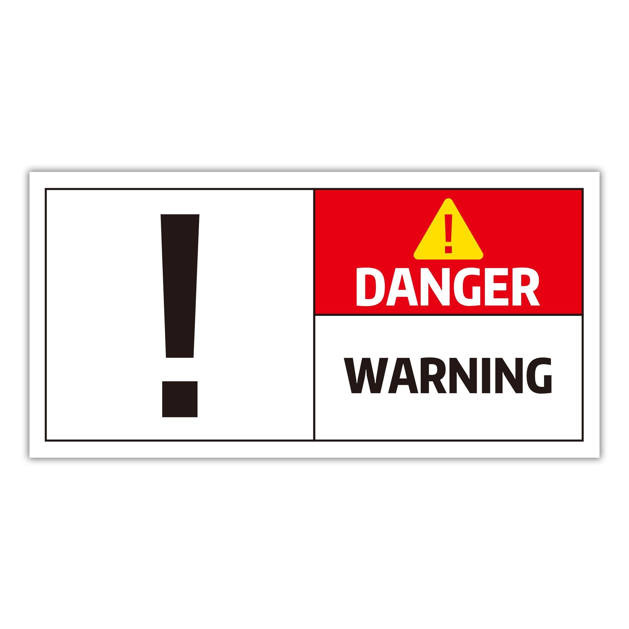 Warning Sign Template Warning Sign Template Graphic By Letterlite