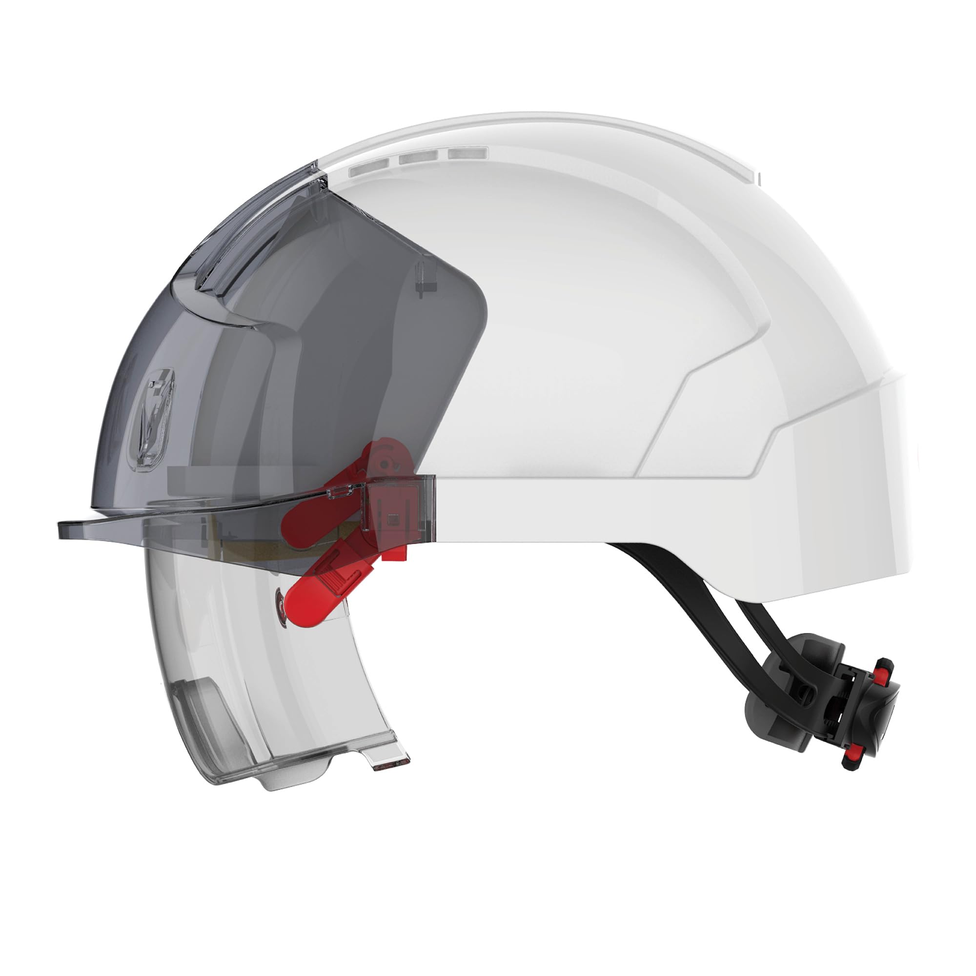 Jsp Evo Vistalens AMB170-005-F00 Kask Ochronny, Biały