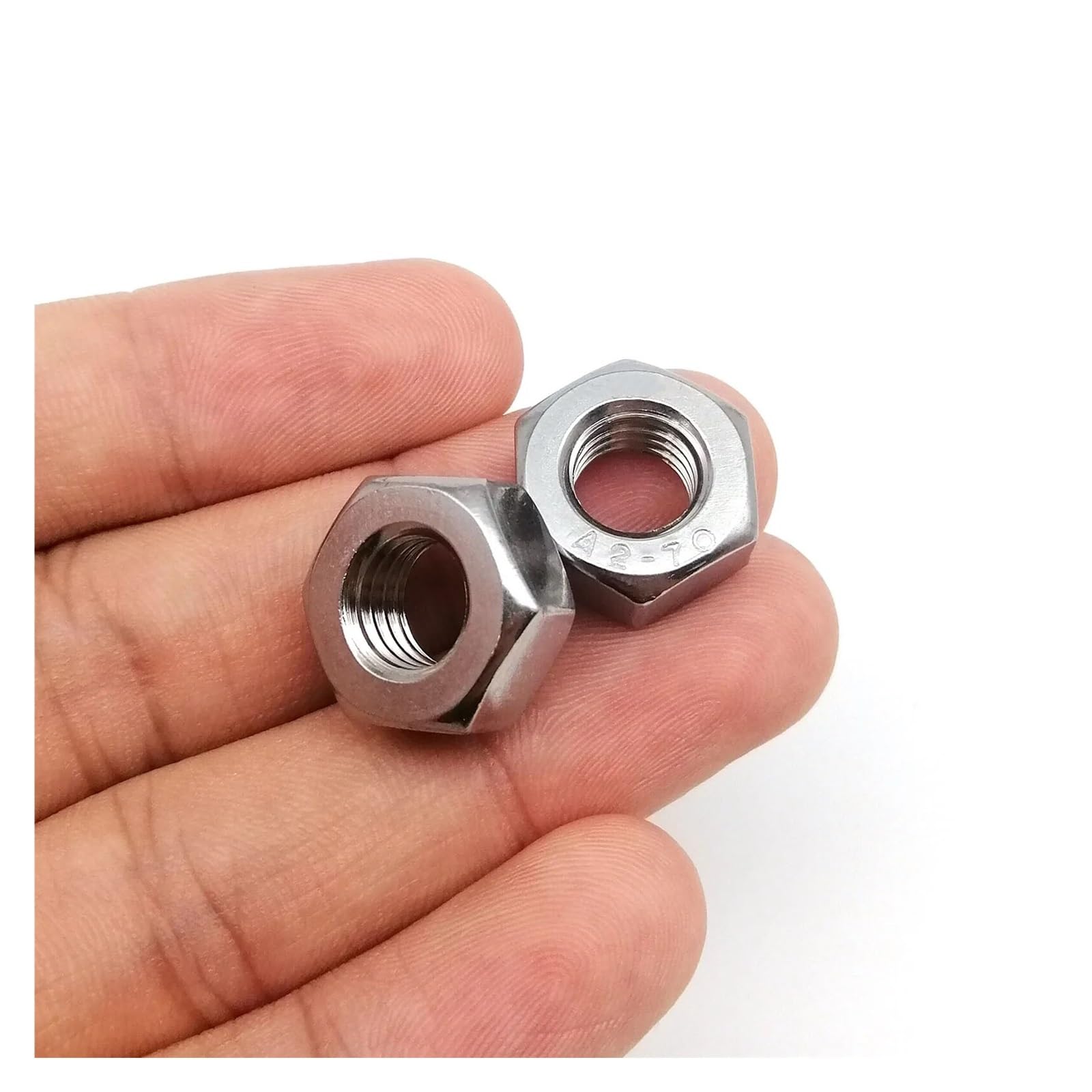 Tuerca hexagonal giratoria de acero inoxidable 304 con rosca izquierda M3-M20(M12)