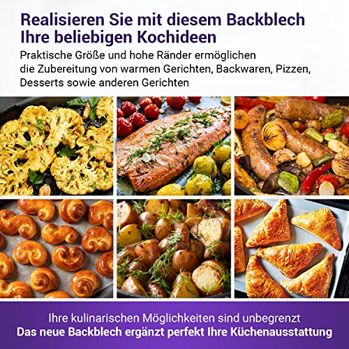 Foto von Viоks.pro Backblech 45x37 cm Backofen Ersatz für Whirlpоol 481010657928