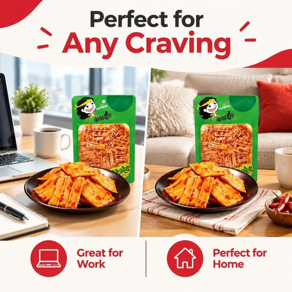 Lanières croustillantes épicées 90 g x 5 paquets