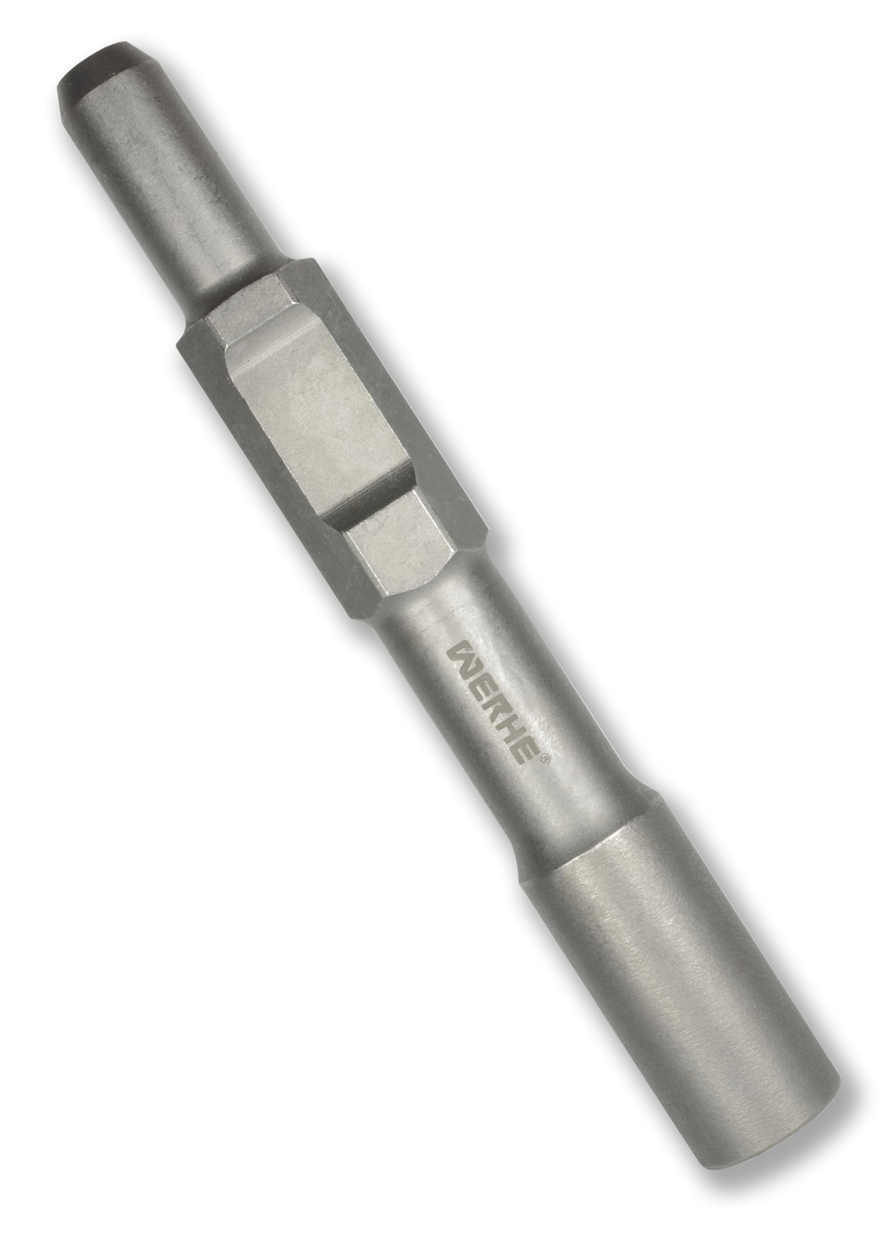 WERHE Chiodatrice professionale 25,5x35x260 mm per picchetti di terra con martello pneumatico esagonale 30 mm