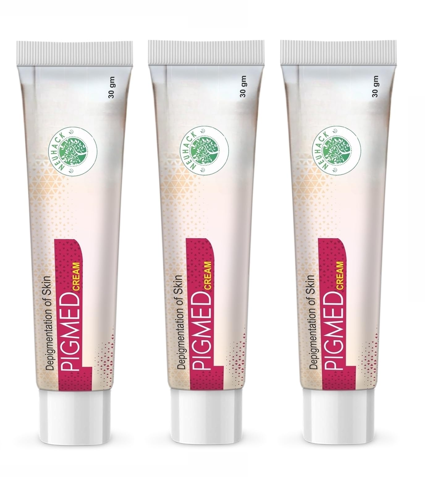 Pigmed Cream for Pigmentation removal, dark spots, acne pimple marks | Ayurvedic depigmentatio(30gm each)(Pack of 3)