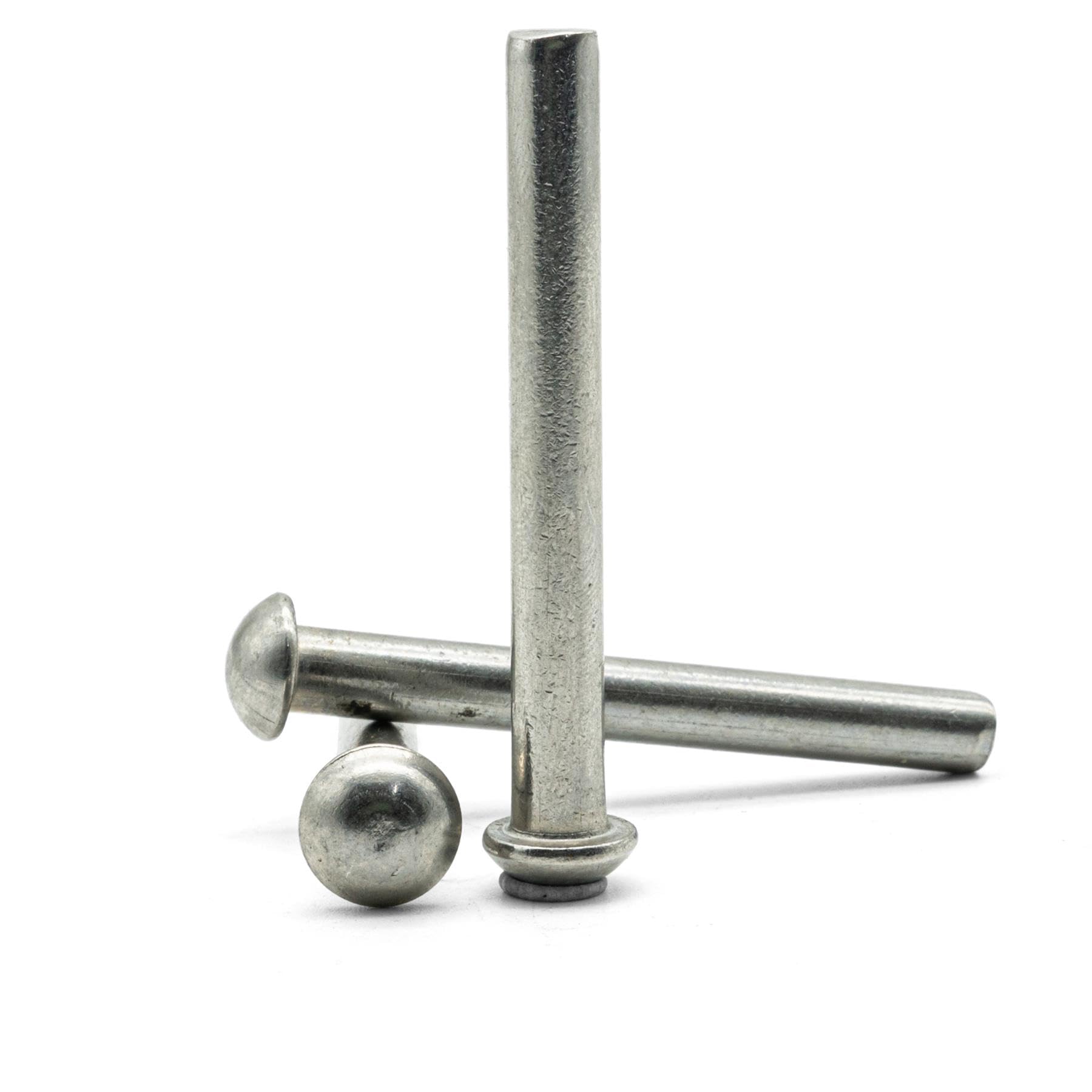 Hippo Hardware M5 (5mm X 35mm) Solid Rivets Round Dome Head Rivet A2 Stainless Steel DIN 660 (Pack of 3)