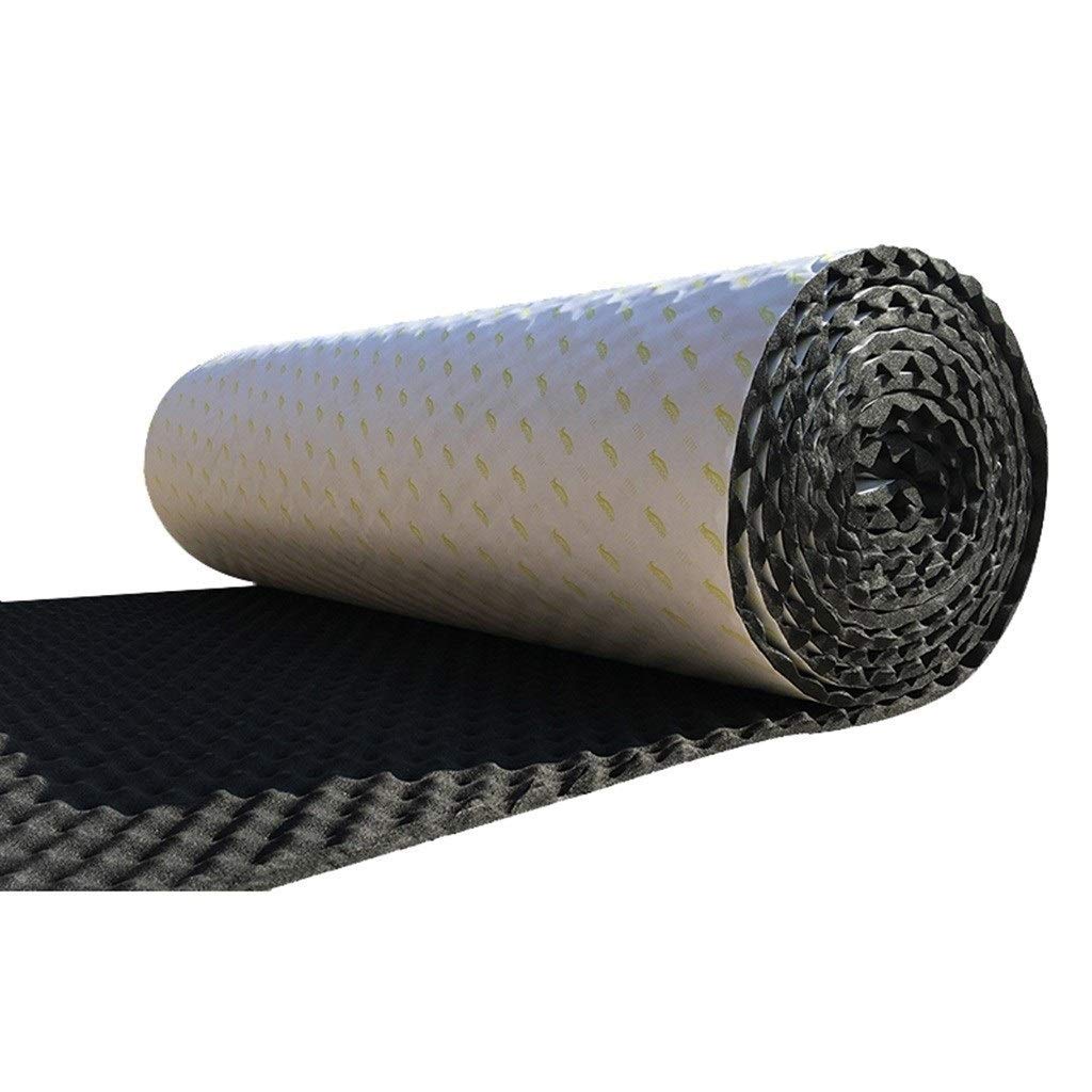 Pannelli acustici, Pannelli acustici per Hotel, Pannello Acustico per Hotel in Schiuma fonoassorbente per Hotel in Cotone fonoassorbente per Uso Domestico Spesso 2 cm, Nero