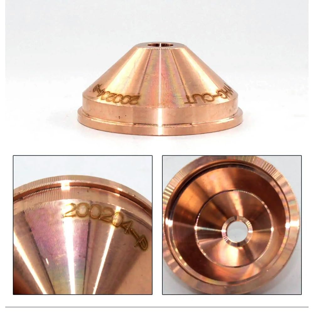YGX200 YGX200A YGX200202 YGX200203 YGX200204 YGX200205 YGX200206 Punta Boquilla Electrodo Antorcha de Plasma CNC Máquina de Corte(B 200206)