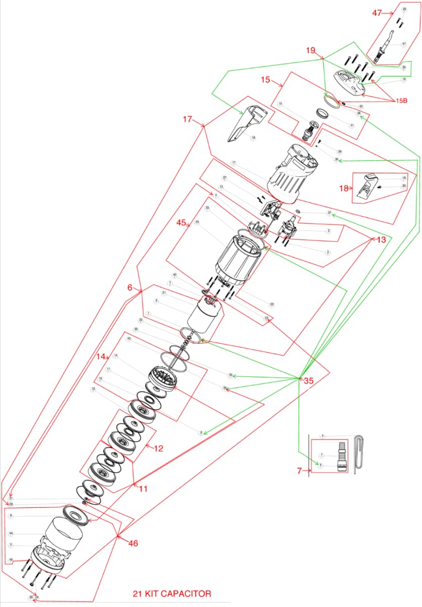 Tallas D-ESUB 900 Pompe de puits automatique