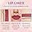 evpct 1Pcs Mauve Red Lip Liner and Lipstick Set Kit for Women Matte Lips Kit with Lip Liner Lip Stains Long Lasting Waterproof 24 Hour Lipstick and Lip Liners Combo Lipliners Pencil Set 13