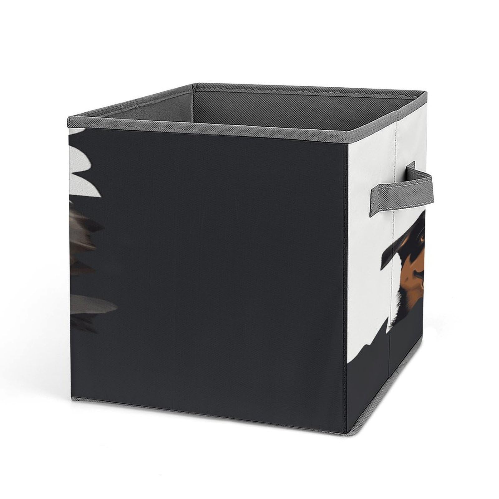 Fekiloot Style Funny Puppy Dogs Storage Bins Storage Baskets