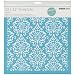 Kaisercraft T602 Scrapbooking Template, 12 by 12-Inch, Damask