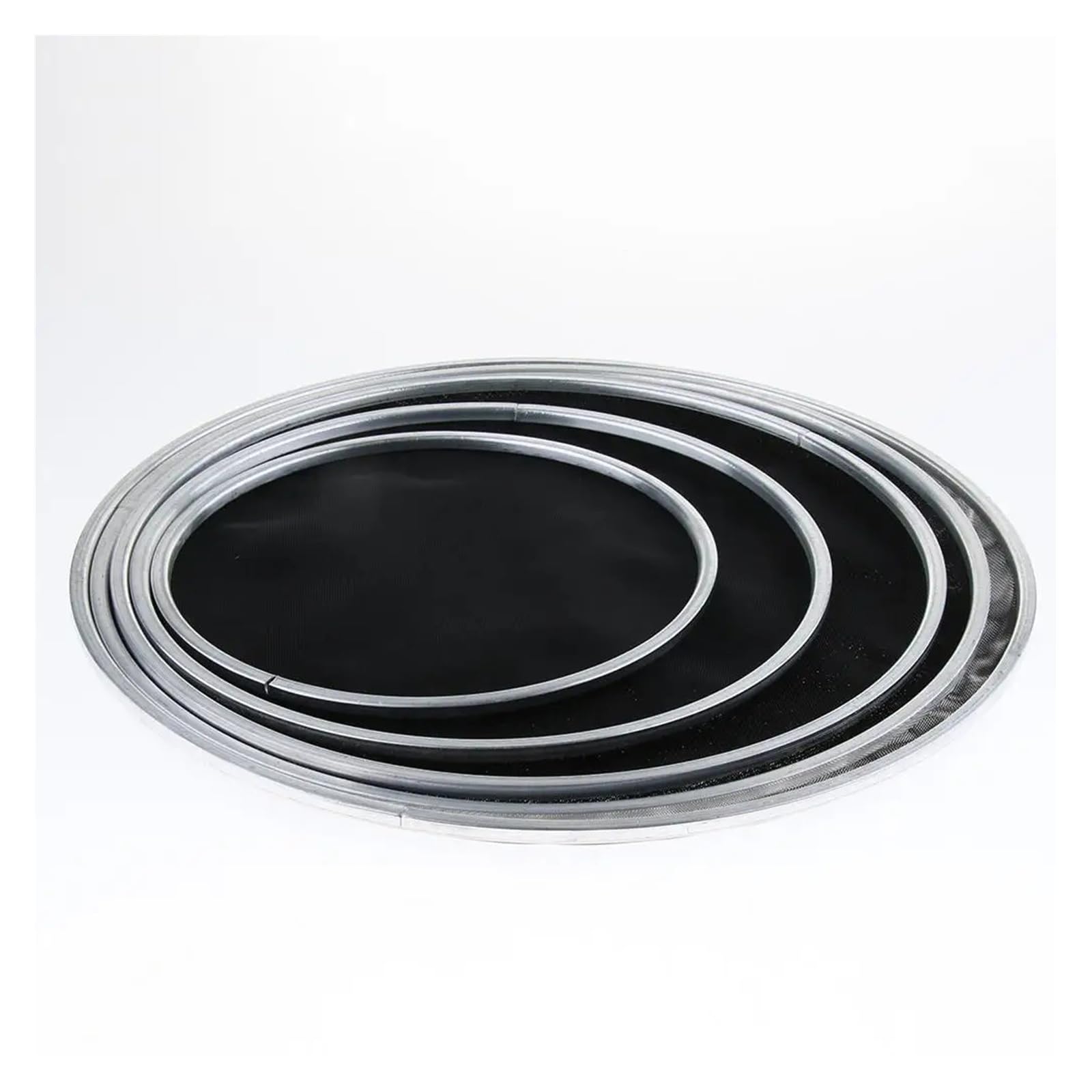 Pelle di alluminio a doppio strato a rete silenziosa for grancassa da 8/10/12/13/14 pollici for set di accessori(10inch)