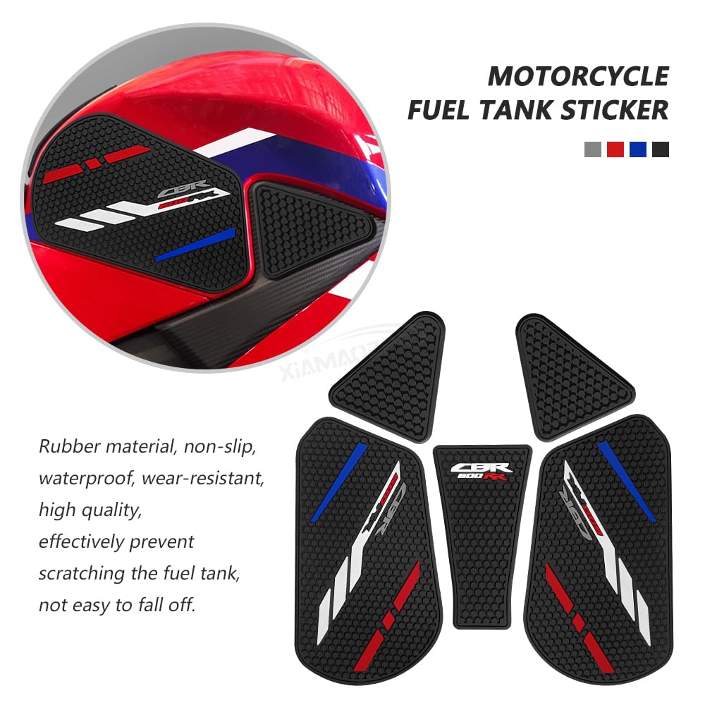 Midimttop Motorcycle Tank Pad for HO-NDA CBR600F4 VFR 800 | Anti-Slip Protection Sticker