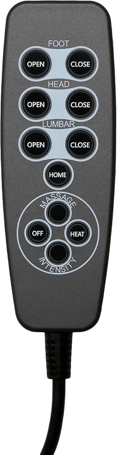 11 Buttons MLSK91-A1 Hand Control Remote with USB and Control Box for Lift Chairs Power Recliners