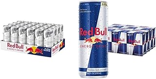 Red Bull Energy Drink Coconut Berry (24 Count) + Red Bull Energy Drink (24 Cans x 6 Packs)