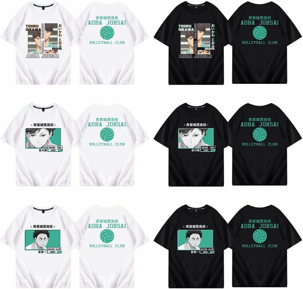 ハイキュー ビッグシルエットTシャツ バースデイ バースデー 青葉城西 及川徹 ハイキュー!! 及川徹 ビッグシルエット 原画 HEROES バースデーTシャツ