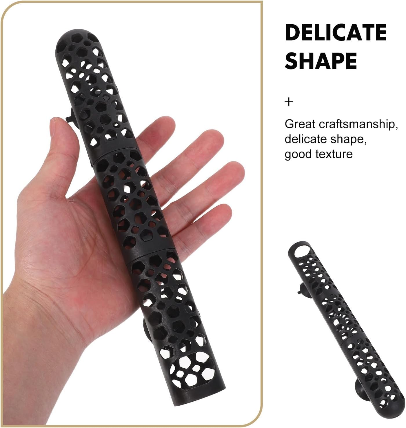 4pcs Fish Tank Heater Guard Plastic Protective Sleeve for Submersible Heaters to 2.8cm Diameter, Detachable Heat Resistant Cover with Suction Cups for Aquarium Safety