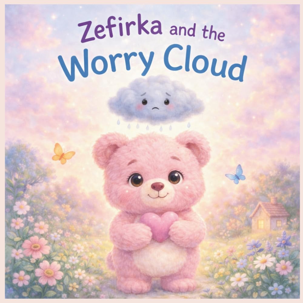 Zefirka and the Worry Cloud: A Gentle Picture Book About Worry, Courage, and Big Feelings (Zefirka’s Big Little Feelings)