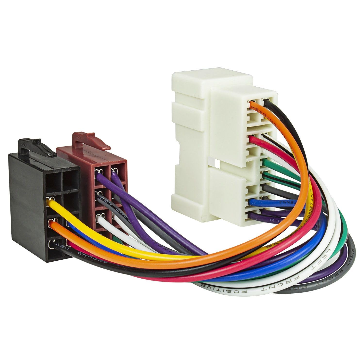CARAV Cavo adattatore ISO per Nissan ABS nero o bianco