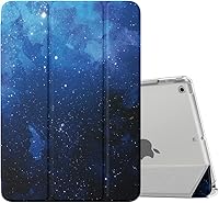 Vista 19 de MoKo Funda para iPad 10.2, iPad de 9ª generación 2021/iPad de 8ª generación 2020/iPad de 7ª generación 2019, funda delgada con carcasa trasera