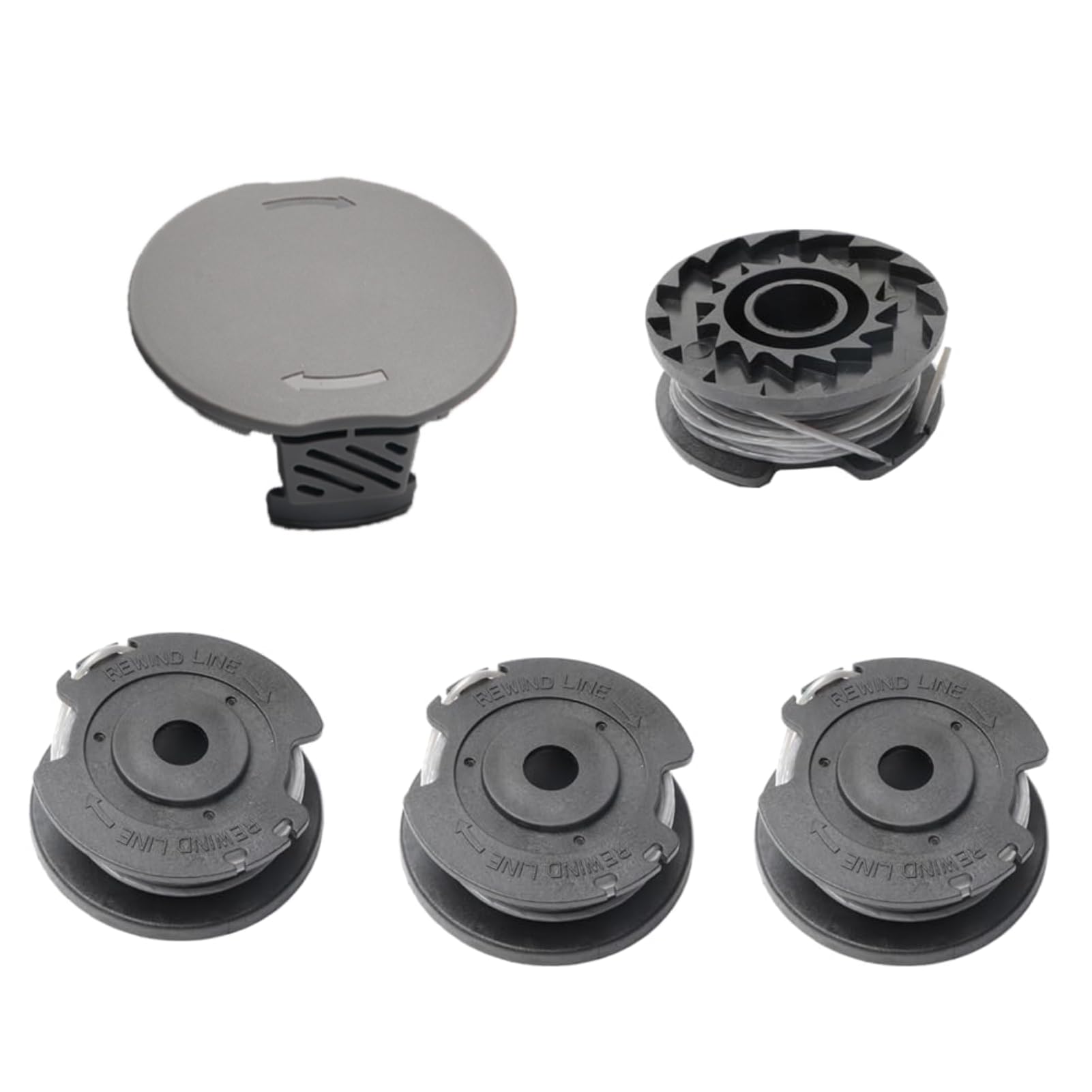5 PCS Recambios Desbrozadoras,Compatible con Bosch easygrasscut easygrass Cut 23, easygrasslcut 26, easygrasscut 18, 18-230, 18-260, 18-26,para Cortar Césped, Jardín, Campo de Golf