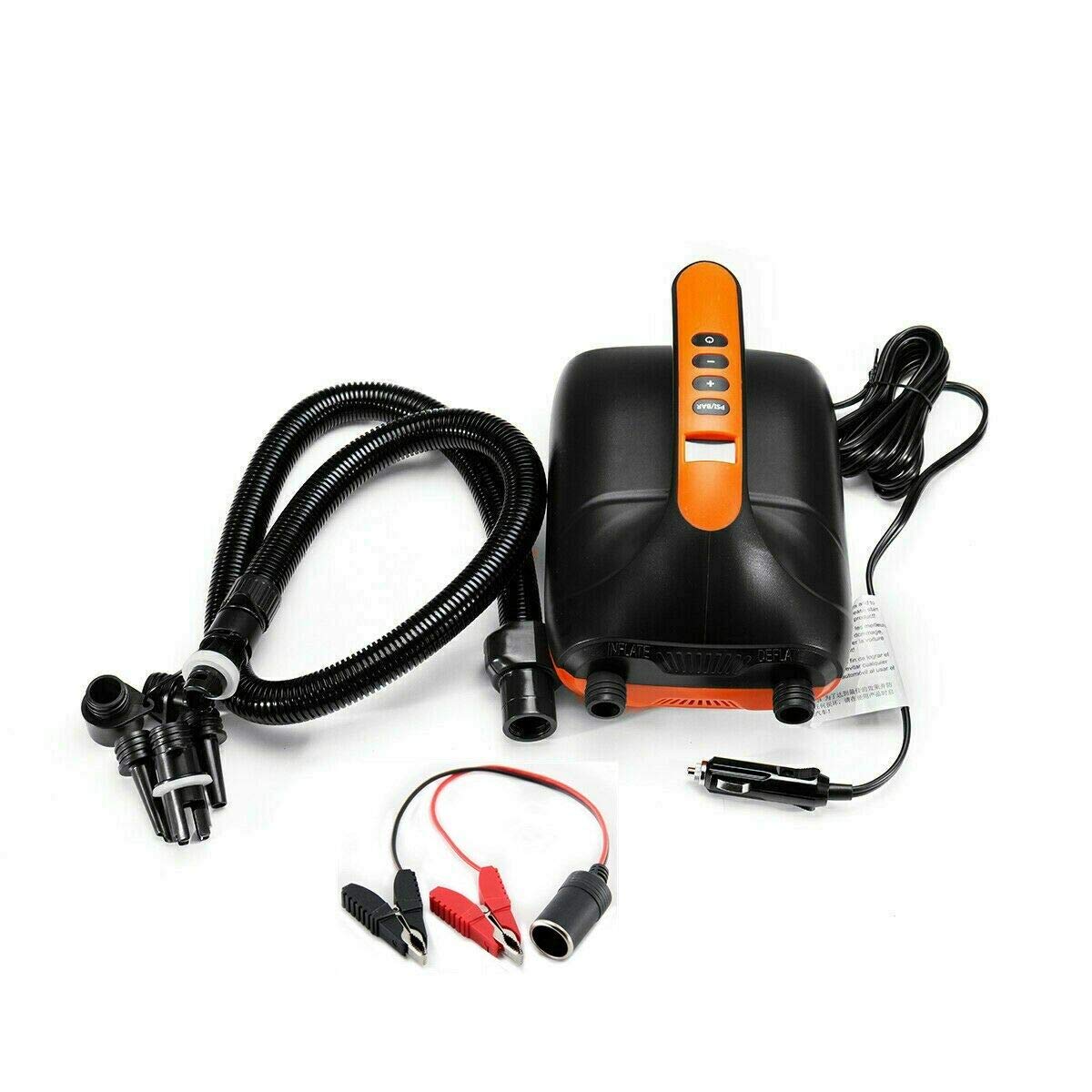 Amazon.co.jp: 電動エアーポンプ 12V 空気入れ 空気抜き