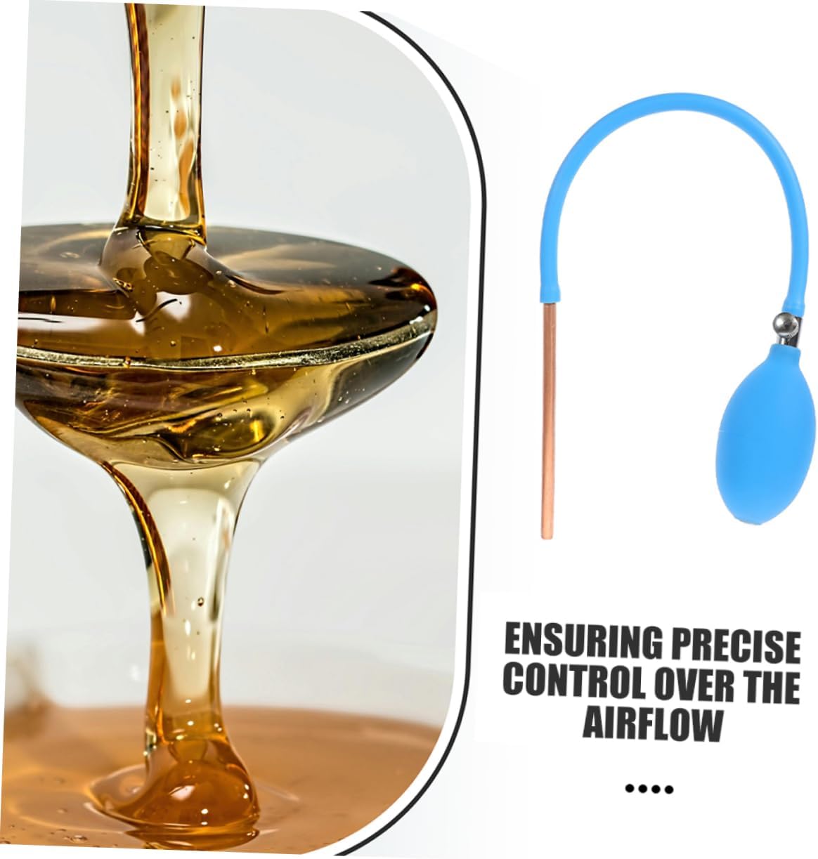 2 Pcs Sugar Blowing Pump Tool Kit Blower for Candy Art Sugar Crafting Beginner Friendly Squeeze Bulb Pump for Creative Techniques