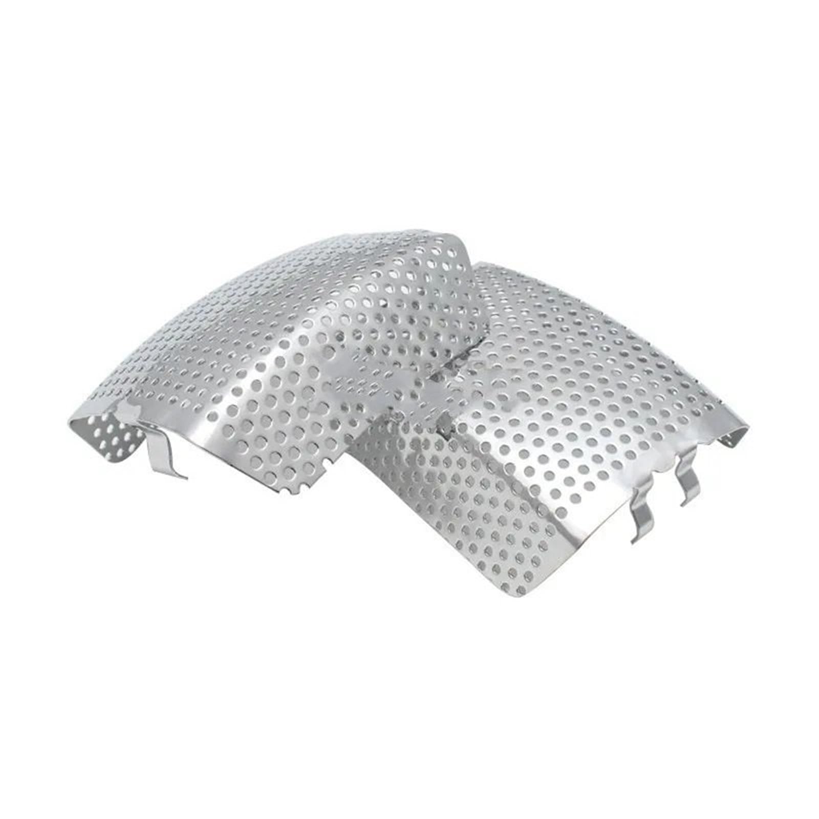 Condotti Aria Freno Di Raffreddamento Kit Moto Cromato/Nero Inserto Pinza Freno Anteriore Set Misura Per Harley Touring Road King Electra Glide CVO Ultra Classic V-Rod 06-19(Chrome)