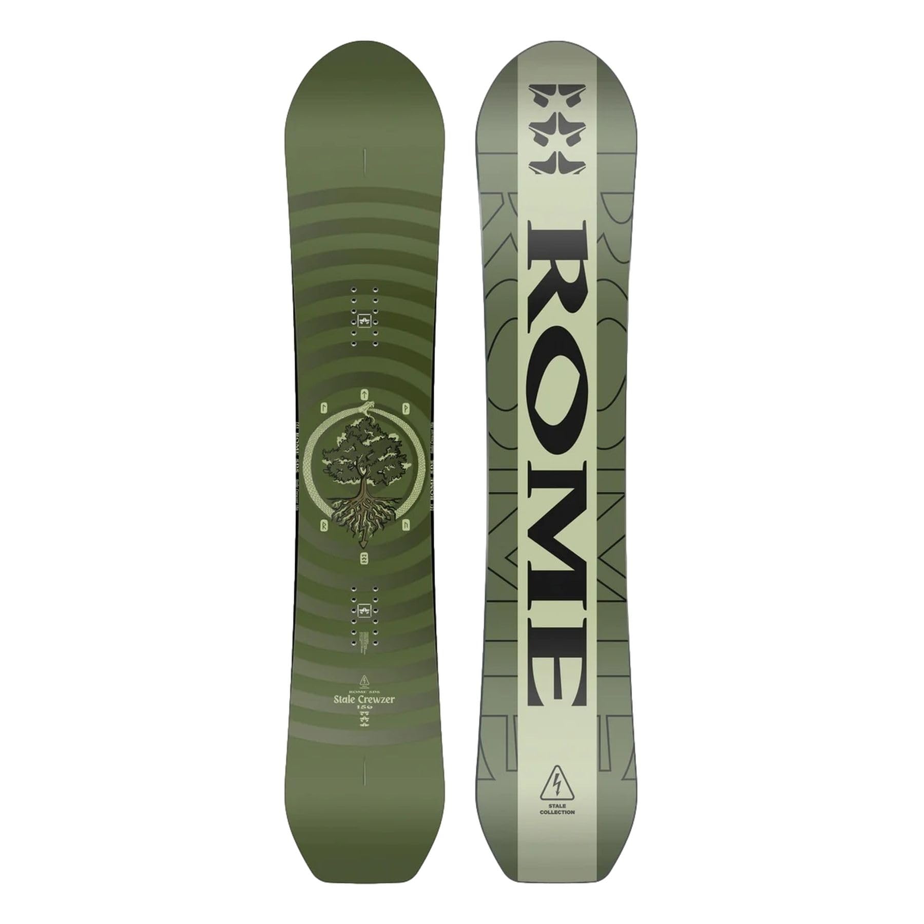 ROME STALE CREWZER 158 スノーボード Rome Stale Crewzer Snowboard 2023 | evo